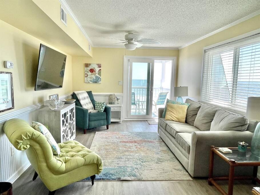 *2Br Oceanfront Retreat*King Ensuite*Pool*Nmb Cherry Grove*Pc4 Myrtle Beach Exterior foto