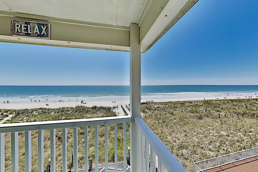 *2Br Oceanfront Retreat*King Ensuite*Pool*Nmb Cherry Grove*Pc4 Myrtle Beach Exterior foto